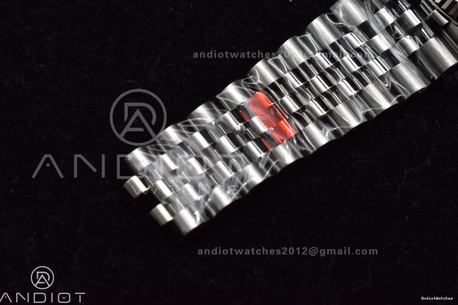 Best Bracelet 36 Jubilee 417 Steel Stick 126234 Black VSF Bright 1:1 on SS DateJust VS Dial Edition 904L 0118